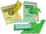 Eco friendly packing bag/Biodegradable Disposal Bags for Diapers, Diaper Sack