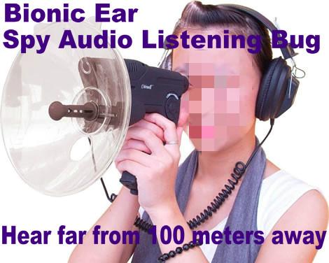 Bionic Ear Remote Sound Recorder 100 meters headphone Spy Audio Listening