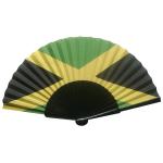 Wooden Folding Fabric Handheld Fans Craft with Drawstring Organza Bags