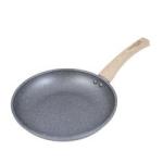 8Pcs Maifan Stone Nonstick Aluminium Cooking Pot Set Grey Color