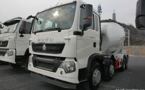 Wholesale 8 CBM 336 HP Concrete Mixer Truck In White Color With 300L Fuel Tank from china suppliers
