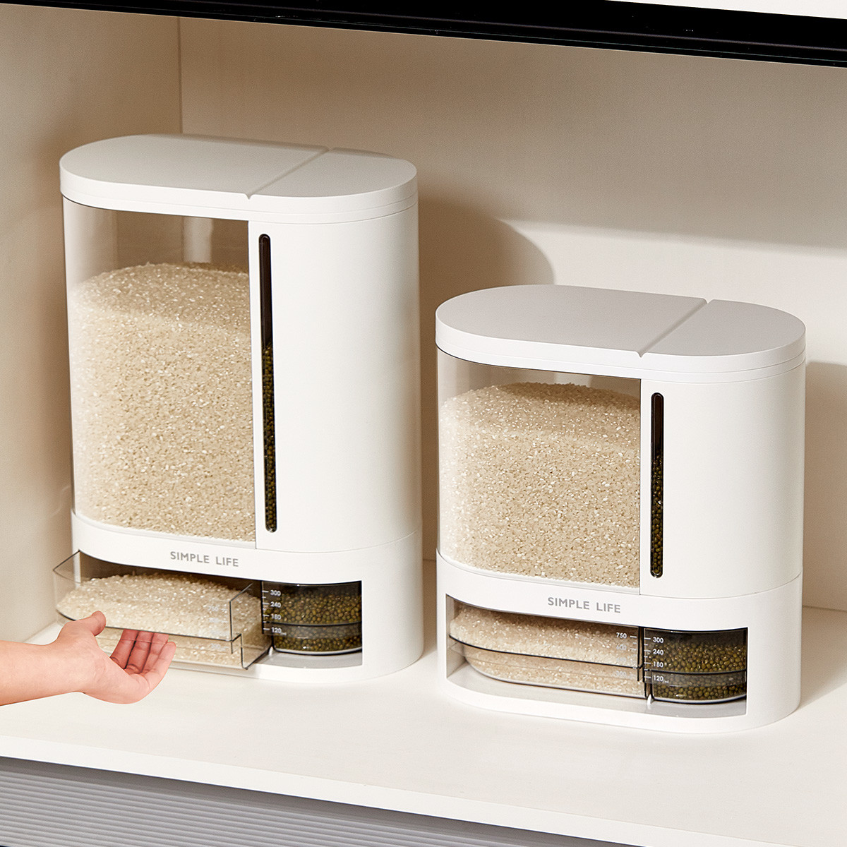 Rice Storage Dispenser Automatic Food Dispenser Wholesale