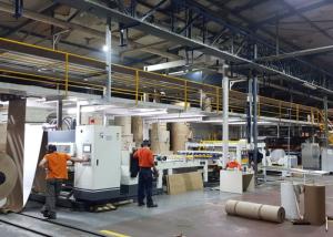 Wholesale Automatic 2 Ply Corrugated Cardboard Machine Production Line 1 Year Warranty from china suppliers