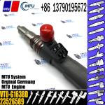 23526589 Diesel Fuel Injector VT0-G163BD VT0G163BD Common Rail Injector
