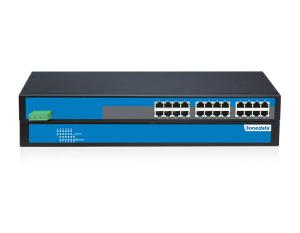 Wholesale 24 port fast Ethernet switch, unmanaged, rack mount, IP30 protection metal housing from china suppliers