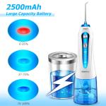 Oral Hygiene Cordless Dental Care New Teeth Water Jet Flossing Risuntech F5020E