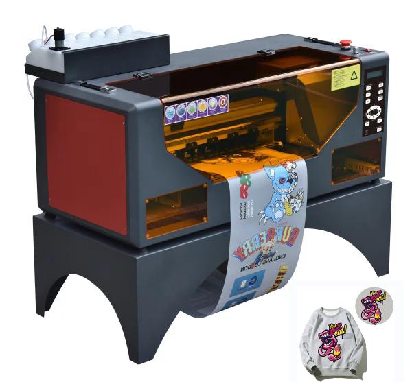 300mm DTF Printing Machine , Heat Transfer PET Film Printer CMYK Color