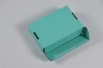 Customizable Mint Green Corrugated Extra Hard Airplane Box Clothing Packaging