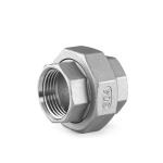 304 Stainless Steel Different Types Female Joint Pipe Transition Fittings Union
