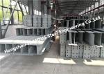 Hot Dip Galvanized Steel Structure Members Construction SGS Certified