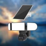 12X Hybrid Zoom Spotlight Camera 4G 4MP 2K 1500LM Solar Floodlight Camera