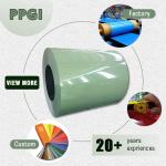 Galvanized Color Plate Steel Coil PPGI Steel Coated Sheet Plate Prepainted Gal
