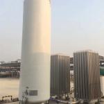 2.8 MPa LNG bullet storage tanks