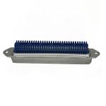 45 Degree Metal Cover 64P Champ Connectors IDC Male Plug Crimping Connector