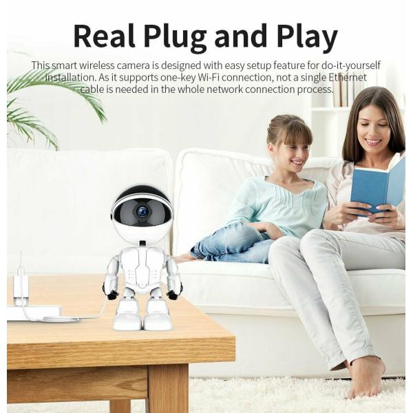 FH 1080P Cloud Home Security IP Camera Robot Intelligent Auto Tracking Camera Made In China Factory
