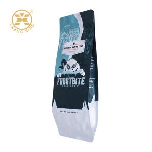 Wholesale Custom Printed Coffee Packaging Bags Plastic Coffee Pouch Moisture Proof Coffee Bean Zipper Bags from china suppliers