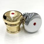 Elegant Zamak Perfume Lid With Glossy Surface Upgrade Your Product