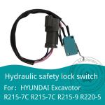 E323D Excavator Electrical PartsHydraulic Safety Lock Switch For R215-7/7C R215