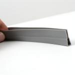 Non Stick Flexible PVC Profile Reusable Interior Door Sweep For Noise