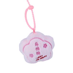 Wholesale Compact Super cute keychain plush Pink Cross Stitch Pendant Plush Toy Custom Logo from china suppliers