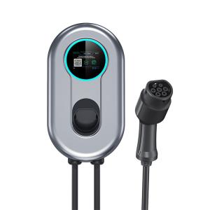 Wholesale Touch Button 7.4m Cable Type 1 Electric Car Charger Wall Mount from china suppliers