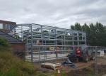 Customized Prefabricated Epoxy Zinc Famous Steel Structure Building