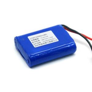 Wholesale Long Life Cycle Rechargeable 12v 2.6ah Li Ion Battery Pack For Digital Cameras from china suppliers