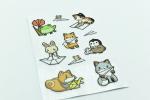 Tearable 15mm Custom PVC Stickers For Phone Case