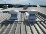 95 x 25-A2 Principal Axis Pulley FRP Rooftop Blower for Commercial Roof