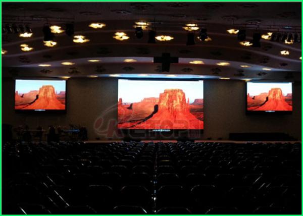 Quality High Uniformity Indoor Led Video Wall , Indoor Full Color Led Display IOS9001 for sale