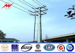 Wholesale Tapered Polygonal Distribution Line Tubular Steel Pole from china suppliers