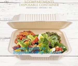 Wholesale Tableware Bagasse Plate Bagasse Containers Bagasse Clamshell Bagasse Tray Bagasse Cup Bagasse Lids Bagasse Cutle from china suppliers