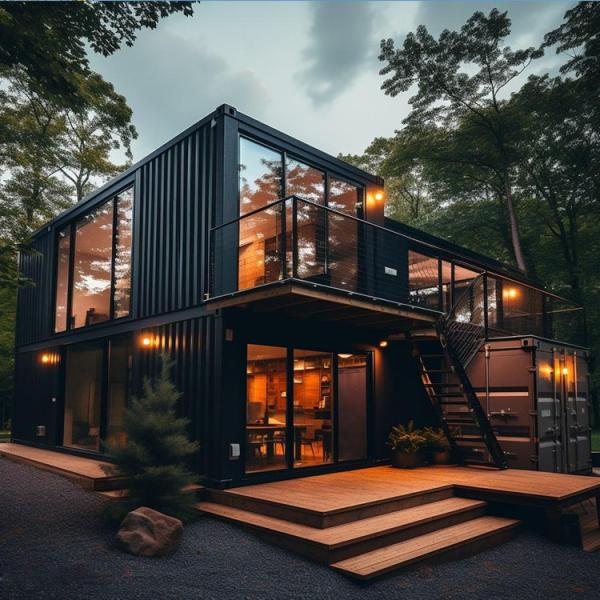 Sandwich Panel Detachable Container House Prefabricated Container Expandable