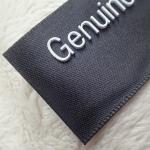 Washable Printing Black Ribbon 3cm Clothing Tags Labels