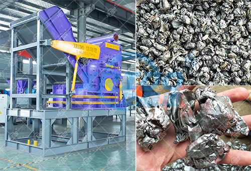 Double Shaft Scrap Metal Shredder
