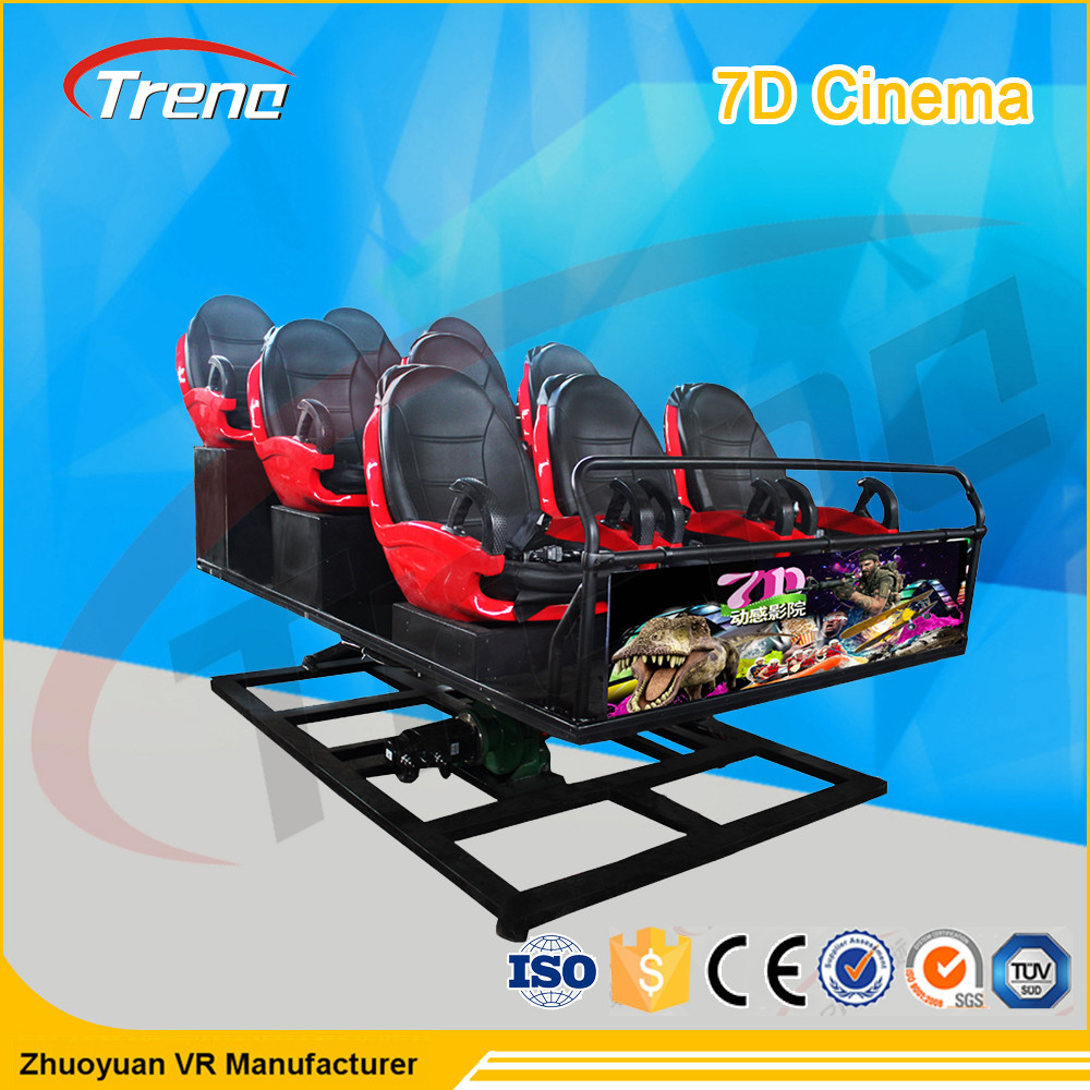2DOF / 6DOF Roller Coast Ride Platform 5D Cinema Equipment VR Driving Simulator