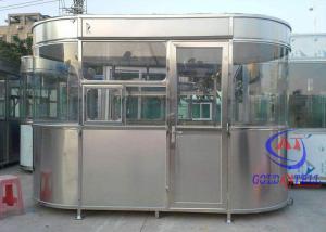 Wholesale Customized Parking Lot Guard Booth Outdoor Modular Prefab Security Guard House from china suppliers