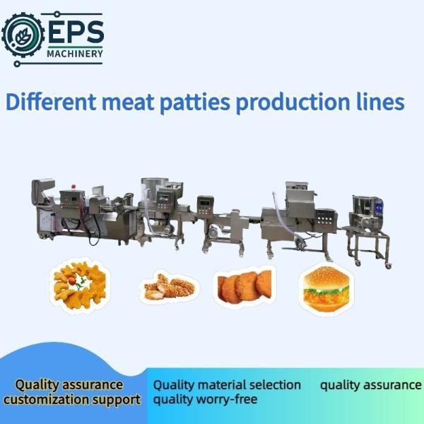 Customizable Voltage Fully Automatic Beef Hamburger Patty Production and Forming