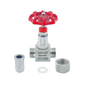 Wholesale J23W Stainless Steel Welded Needle Valve with Manual Operation and Customization from china suppliers