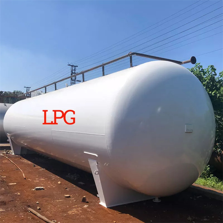 Pressure Vessel Lpg Storage Tanks 15 Ton Capacity