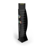 Retail Store PVC Display Stand Glove Display Rack Pegboard Display Stand With