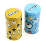 Round Candy Cookie Tin Cans 90x160mm Airtight