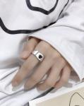 8A Cubic Zirconia CZ Women'S 925 Sterling Silver Rings For Couple