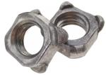 Stainless Steel M6 DIN 928 Square Weld Nut ST37 Plain Plated Grade 5