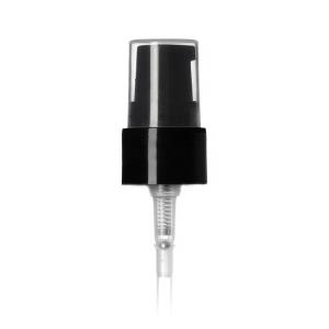 Wholesale Black Smooth Plastic Treatment Pump Top 20-410 OEM ODM For 1oz Round Bottle from china suppliers