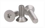 316 Stainless Steel Hex Drive Flat Head Screws Socket Drive Countersunk Head