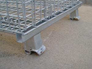 Wholesale Steel Wire Mesh Cages Storage Folding For Automotive Parts Transport from china suppliers