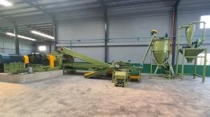 Wholesale Semi Automatic Waste Tire Recycling Line Processes Tires Into 0-200 Mesh Rubber Powder from china suppliers