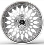 Fit For Nissan GTR 5x114.3 Bip Lip Custom 2-PC 6061-T6 Rims Staggered 19 And 20