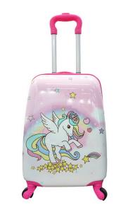 Wholesale Customizable Childrens Rolling Suitcase Childrens Carry On Luggage With Iron Trolley from china suppliers